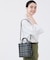 WOVEN MINI N/S TOTE マルチメッシュノワール