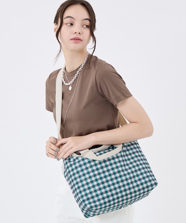 DELUXE EASY CARRY TOTE フォレストギンガム