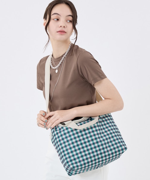 DELUXE EASY CARRY TOTE フォレストギンガム