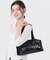 E/W SQUARE SHOULDER  ブラックシャイン
