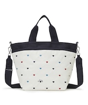 BUCKET TOTE トリコロールハートエンブロイダリー