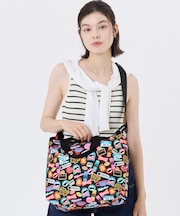 【LeSportsac×Pringles】DELUXE EASY CARRY TOTE プリングルズスティッカーズ