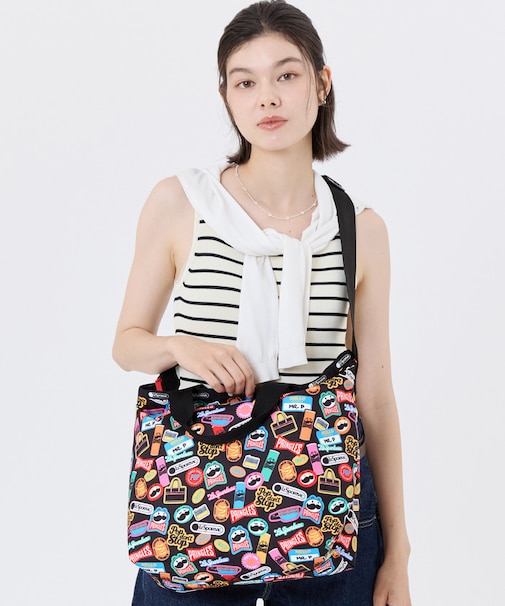 【LeSportsac×Pringles】DELUXE EASY CARRY TOTE プリングルズスティッカーズ