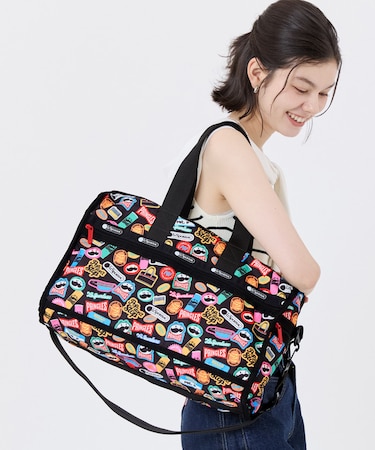 【LeSportsac×Pringles】DELUXE MED WEEKENDER プリングルズスティッカーズ