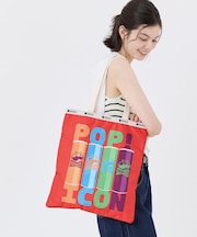 【LeSportsac×Pringles】GRAND EMERALD TOTE プリングルズポップアイコントート