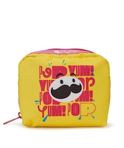 【LeSportsac×Pringles】SQUARE COSMETIC プリングルズイエロースクエアコスメティック