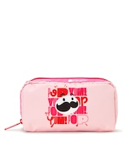 【LeSportsac×Pringles】RECTANGULAR COSMETIC プリングルズピンクレクタンギュラーコスメティック