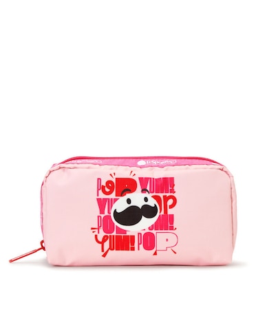 【LeSportsac×Pringles】RECTANGULAR COSMETIC プリングルズピンクレクタンギュラーコスメティック