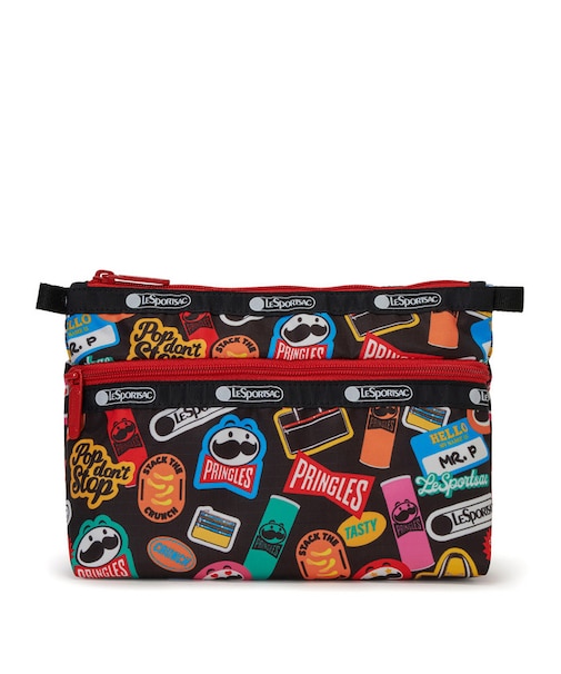 【LeSportsac×Pringles】COSMETIC CLUTCH プリングルズスティッカーズコスメティック