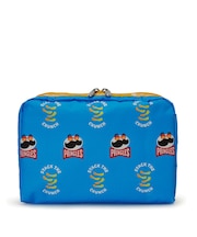 【LeSportsac×Pringles】EXTRA LARGE RECTANGULAR COSMETIC プリングルズブルー