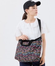 DELUXE EASY CARRY TOTE NYCスクリプトブラック