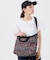 DELUXE EASY CARRY TOTE NYCスクリプトブラック