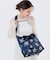 DELUXE EASY CARRY TOTE フローラルブルームズネイビー