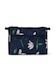 COSMETIC CLUTCH フローラルブルームズネイビー