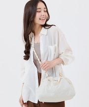 CHAIN E/W DRAWSTRING BAG ルナキルトチェーン