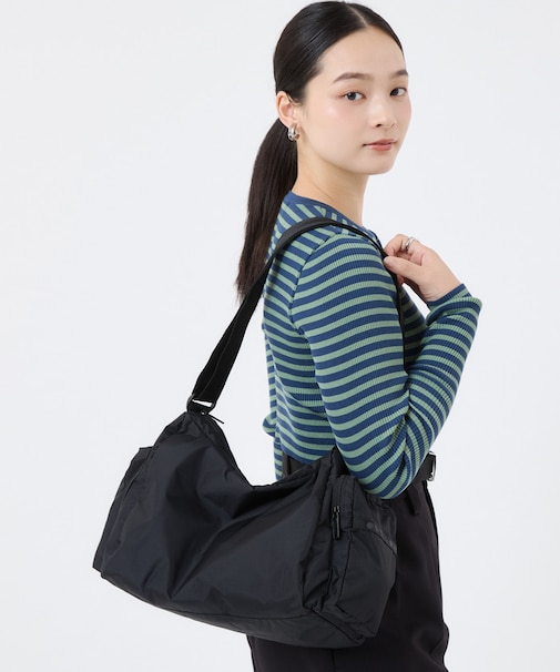CARGO SHOULDER BAG リサイクルドブラックJP