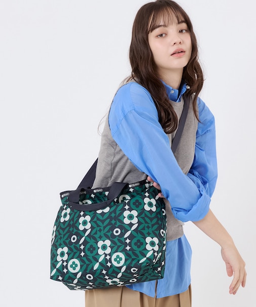 DELUXE EASY CARRY TOTE ボタニックタイル