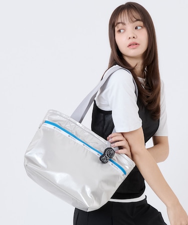 【DORAEMON】TWO HANDLE ZIP TOTE