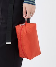 LARGE ZIP POUCH オータムオレンジ
