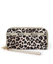 TECH WALLET WRISTLET ラテレオパード