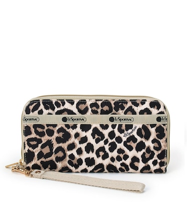 TECH WALLET WRISTLET ラテレオパード
