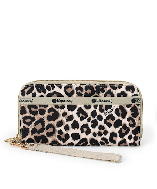 TECH WALLET WRISTLET ラテレオパード