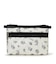 COSMETIC CLUTCH インクスケッチドフローラルアイボリー