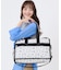 DELUXE MED WEEKENDER インクスケッチドフローラルアイボリー