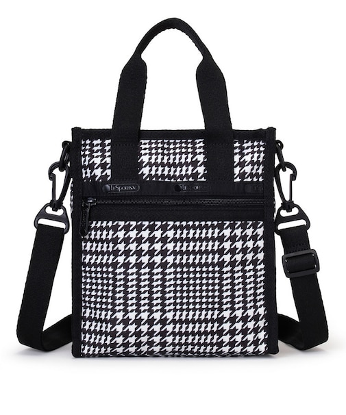 MINI N/S TOTE シティハウンドトゥース