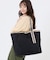 LG HANDLE ADJ TOTE ブラック/ブラックベージュウェビング