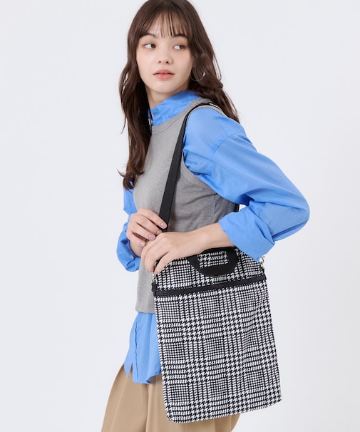 N/S LAPTOP BAG シティハウンドトゥース