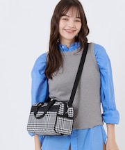 EVERYDAY SM SATCHEL シティハウンドトゥース