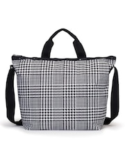 DELUXE EASY CARRY TOTE シティハウンドトゥース