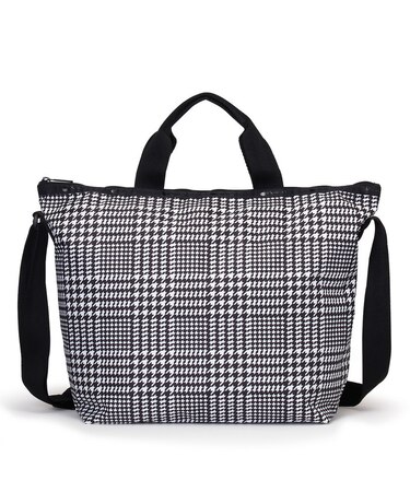 DELUXE EASY CARRY TOTE シティハウンドトゥース