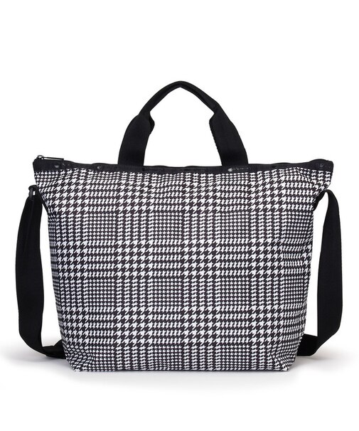 DELUXE EASY CARRY TOTE シティハウンドトゥース