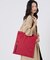 IN MIND VERTICAL TOTE ディープルージュスクリプト