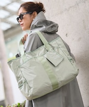【Essential Collection×Naoko Okusa】URBAN TOTE2 グリーンカーキC