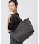 ESSENTIAL E/W ZIPTOP TOTE ダークチョコレートC
