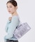 E/W SQUARE SHOULDER  シルバーライラックシャイン