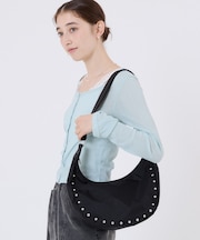 STUDS MD CRESENT SHOULDER ブラックスタッズ