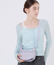 MINI HOBO CROSSBODY シルバーライラックシャイン