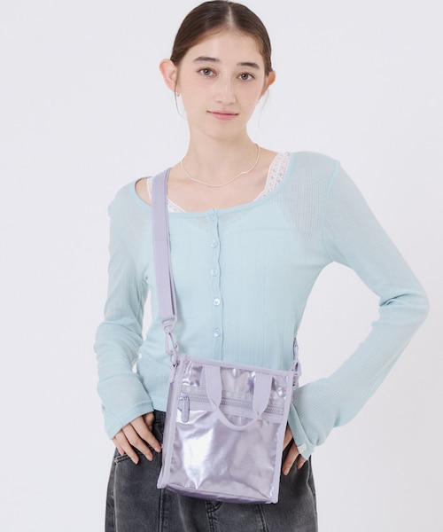 MINI N/S TOTE シルバーライラックシャイン｜レスポートサックの通販