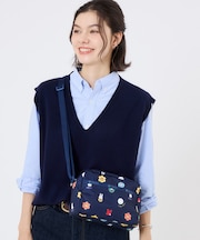 【LeSportsac×Miffy】DANIELLA CROSSBODY ミッフィーネイビーポルカドット