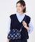 【LeSportsac×Miffy】ROUND SM SATCHEL ミッフィーネイビーポルカドット