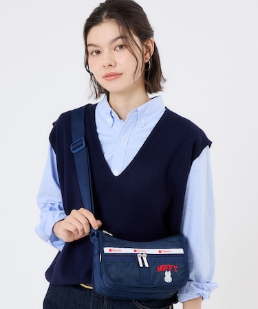 【LeSportsac×Miffy】SMALL EVERYDAY BAG ミッフィーロゴパッチワーク