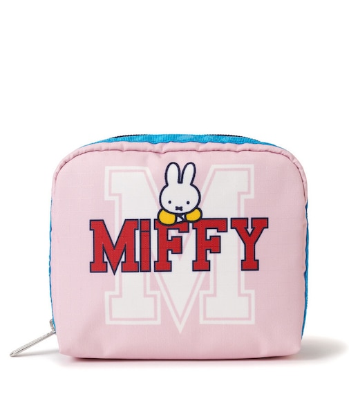 【LeSportsac×Miffy】SQUARE COSMETIC ミッフィーピンク