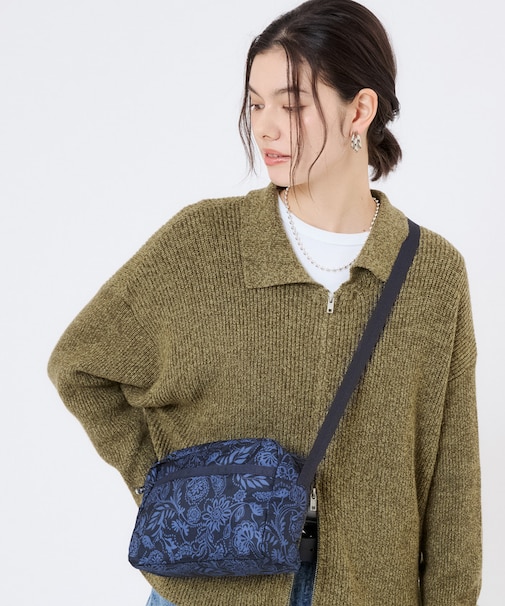 DANIELLA CROSSBODY ボーホーペイズリーネイビー