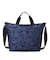 DELUXE EASY CARRY TOTE ボーホーペイズリーネイビー