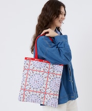 【LeSportsac×PEANUTS】LARGE EMERALD TOTE ピーナッツ バンダナパーティー マルチ