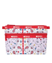 【LeSportsac×PEANUTS】COSMETIC CLUTCH ピーナッツ バンダナパーティー マルチ